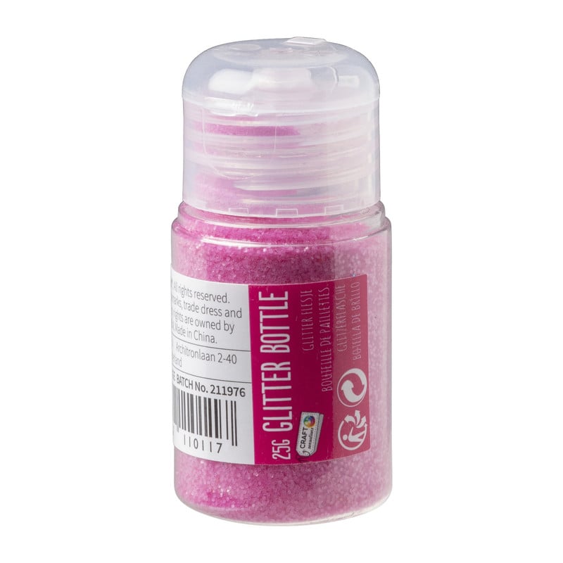 Glitters in flesje - diverse varianten