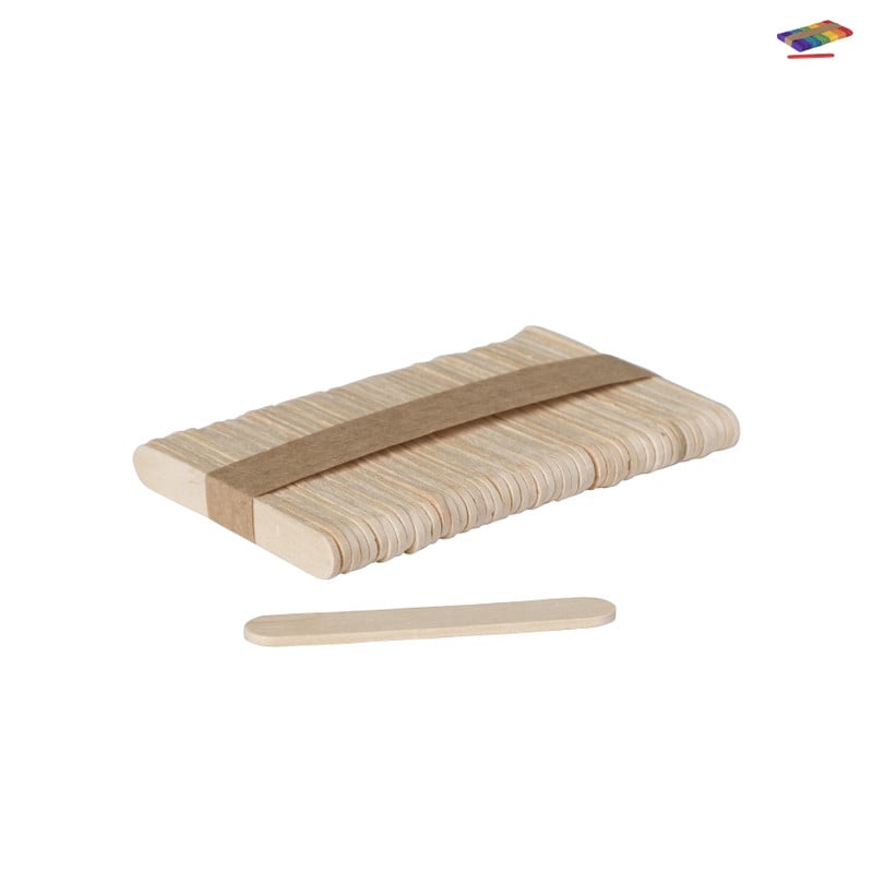 Houten stokjes - diverse varianten - 50 stuks 