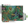 Diamond paint - jungle - 30x40 cm