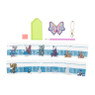 Sleutelhanger vlinder - diamond paint - 7x7 cm
