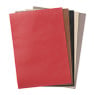 Kunstleer sheets - pu - set van 5