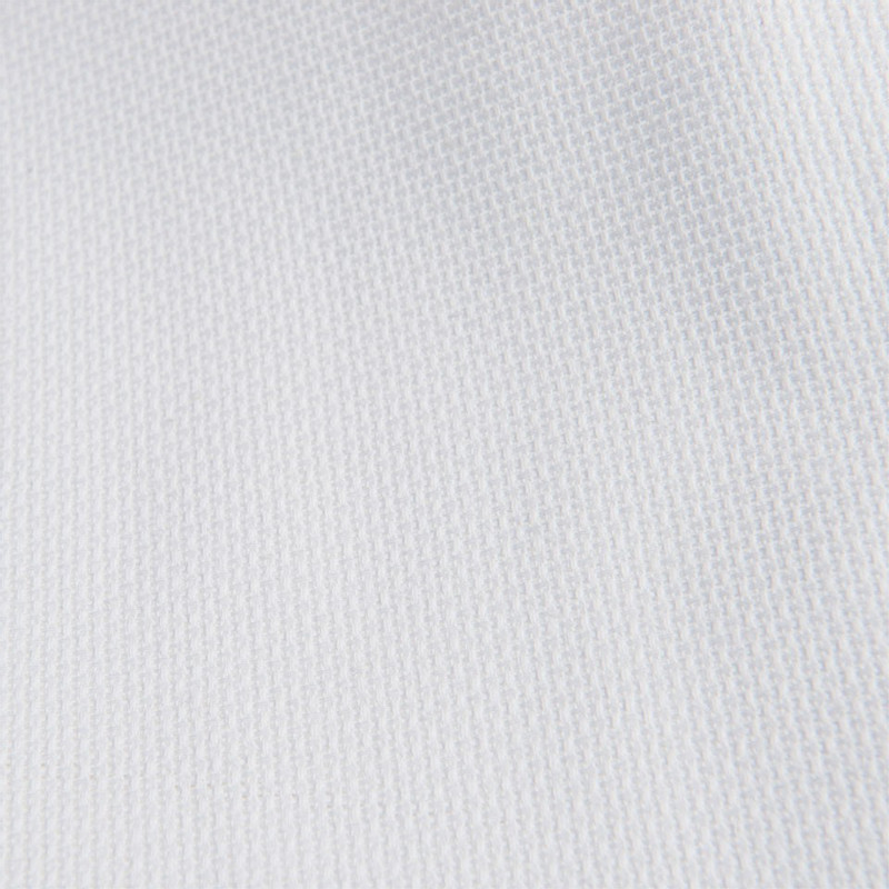 Borduurstof katoen - wit - 45x38 cm