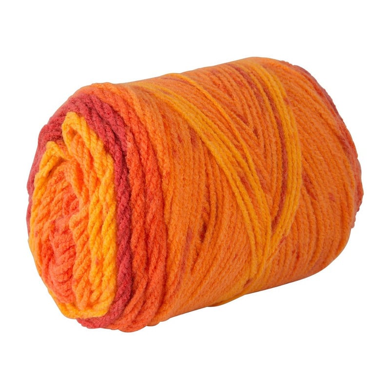 Garen cake - geel-oranje  - 100 gr / 200 m. 