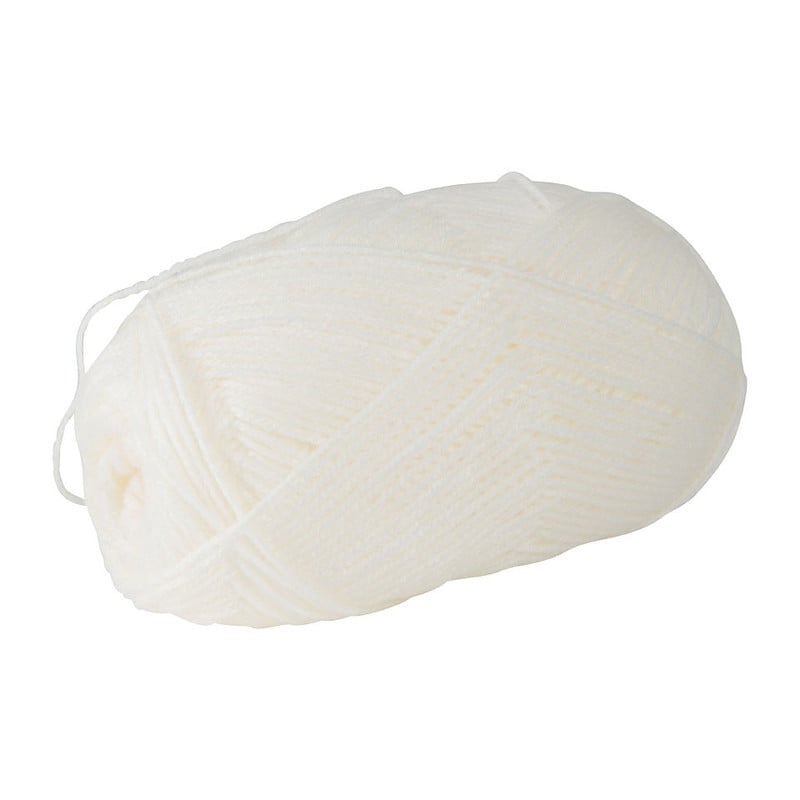 Garen acryl - wit - 100 gram - 250 meter