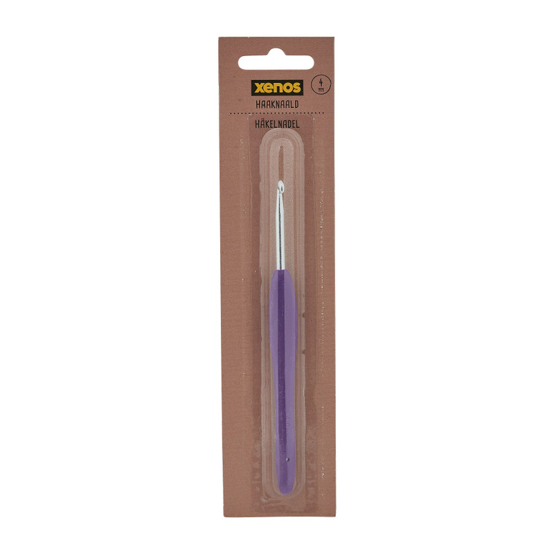 Haaknaald soft grip - 4.0 mm 