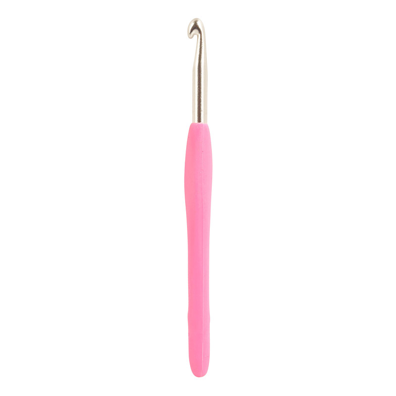 Haaknaald soft grip - 6.0 mm