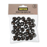 Houten kralen - bruin - 30 stuks