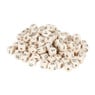Houten kralen alfabet - naturel - circa 90 stuks