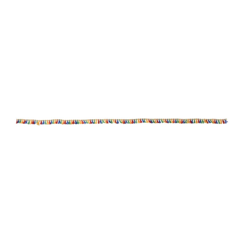 Stoffenband met kwastjes - set van 5 - 100 cm