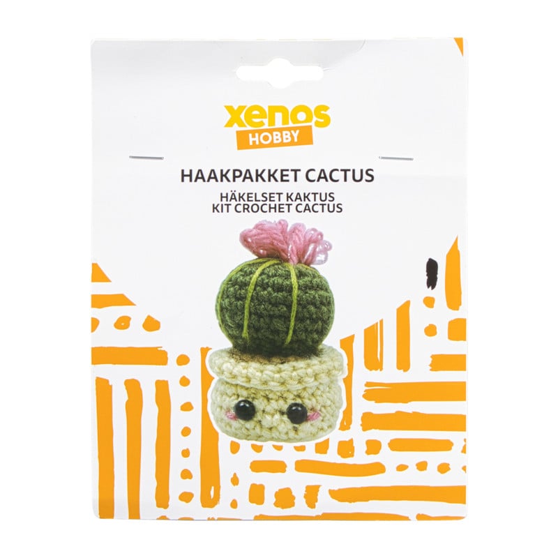 Haakpakket cactus DIY - groen