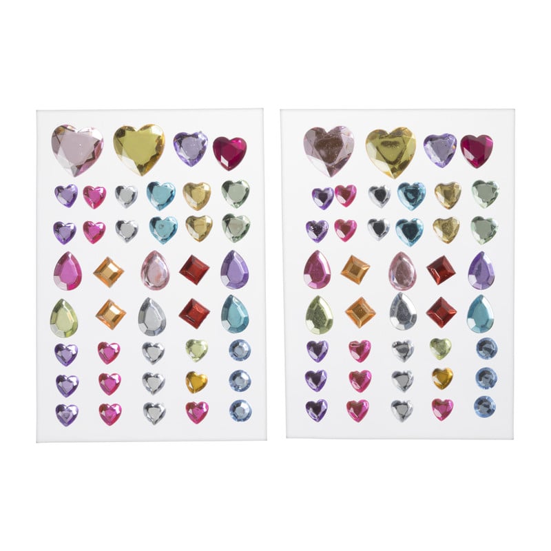 Stickers ringstones - set van 41 - 12x10x0.5 cm