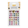 Stickers ringstones - set van 41 - 12x10x0.5 cm