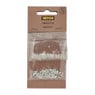 Knijpkralen - zilver - 300 stuks