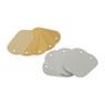 Metalen hangers - labels - set van 10