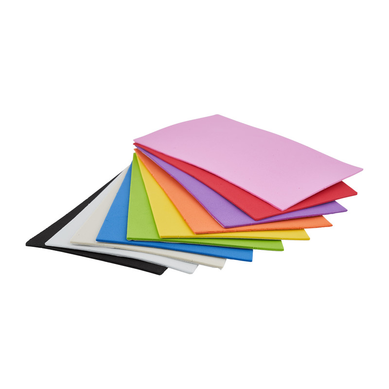 Knutsel foam - 10x15 cm - set van 50