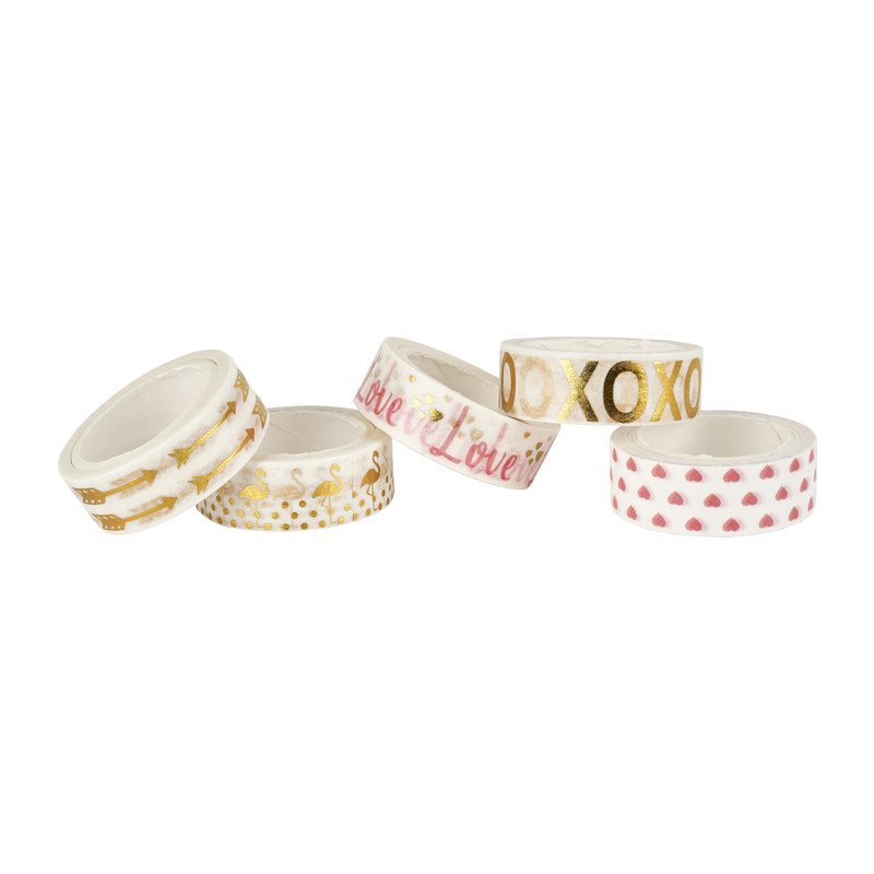 Washi tape deco - set van 5