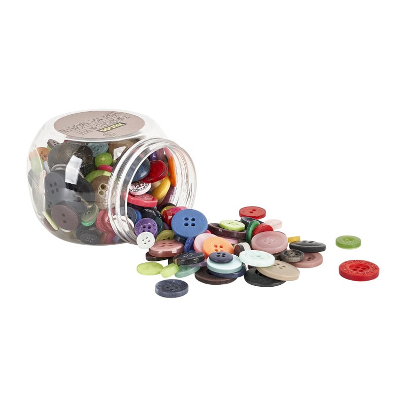Knoopjes in pot - set van 250