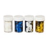 Glitter chunky - zilverkleur/goudkleur - 4x10 gram