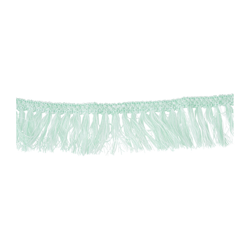 Ibiza lint met tassels - mintgroen - 2 meter