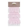 Ibiza lint met tassels - roze - 2 meter
