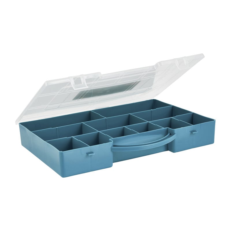 Hobby verdeeldoos - turquoise