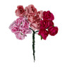 Roosjes papier - roze - set van 15 