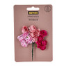 Roosjes papier - roze - set van 15 