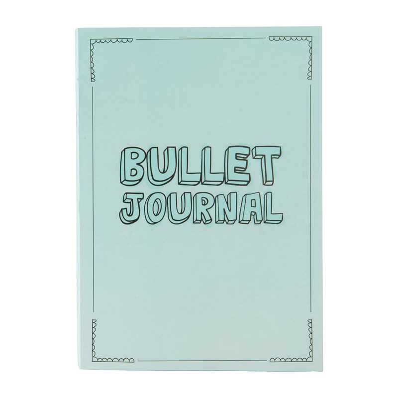 Bullet Journal - blauw