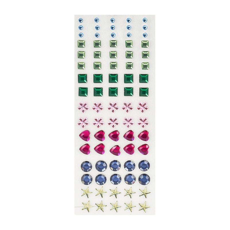 Plaksteentjes - multikleur - set van 80