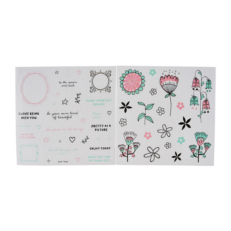 Stickers diversen - 2 vellen