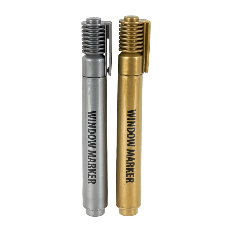 Raamstift 2 stuks - goudkleurig/zilverkleurig