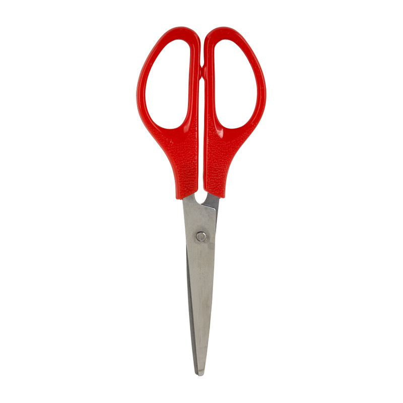 Knutselschaar - rood - 16 cm