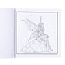 Kleurboek op nummer fantasiefiguren - 20x20 cm