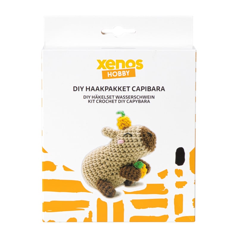 Haakpakket capibara DIY - bruin