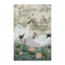 Diamond painting XL - kraanvogel - 45x30 cm 