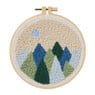 DIY punchnaald set landschap - diverse varianten