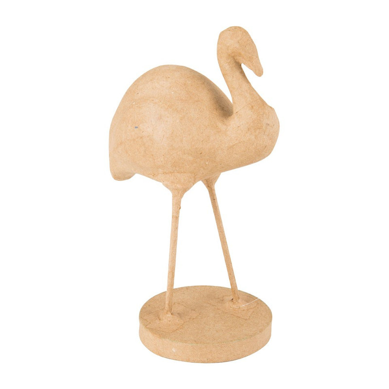 Flamingo papier maché