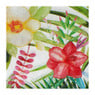 Découpagepapier bloem - wit - 36x37.5 cm