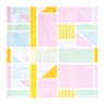 Découpagepapier geometrisch - multikleur - 26x37.5 cm