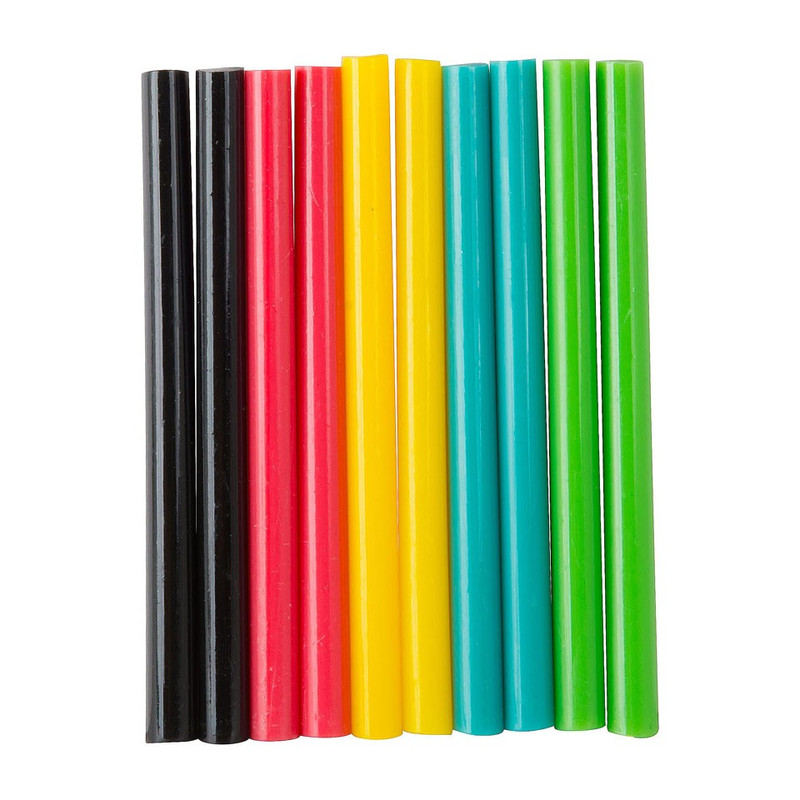Lijmpatronen kleur - set van 10