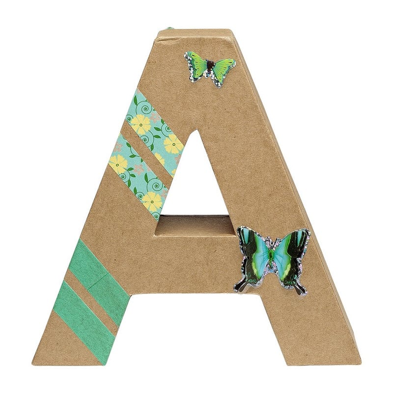 Letter A   karton
