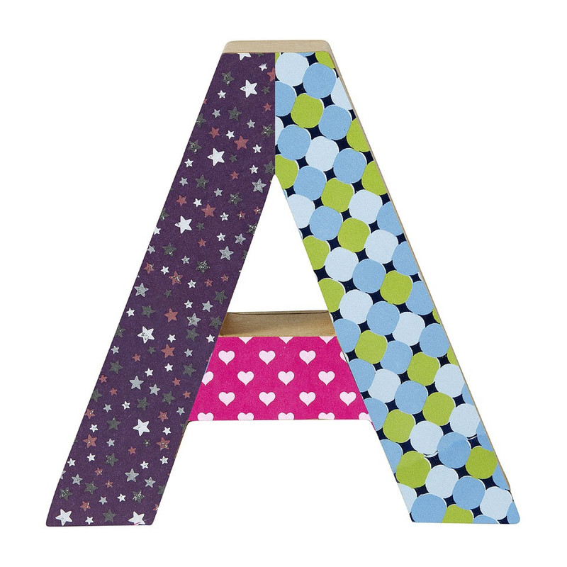 Letter A   karton