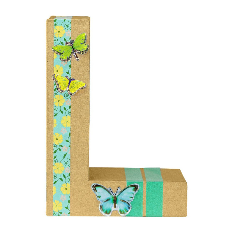 Letter  L - karton