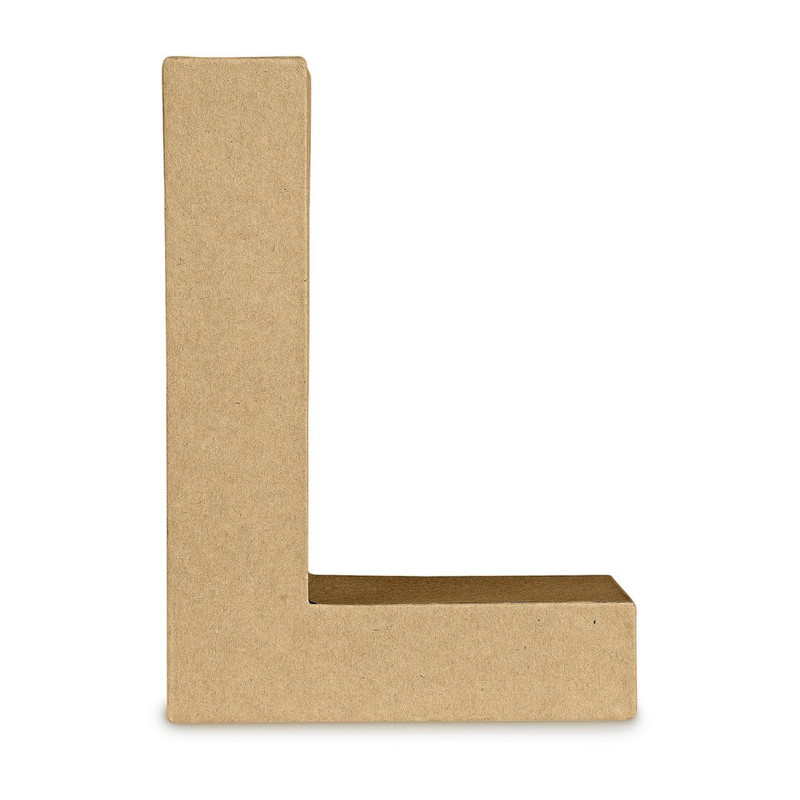 Letter  L - karton