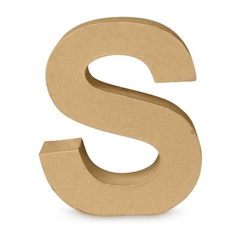 Letter  S - karton