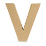 Letter  V - karton