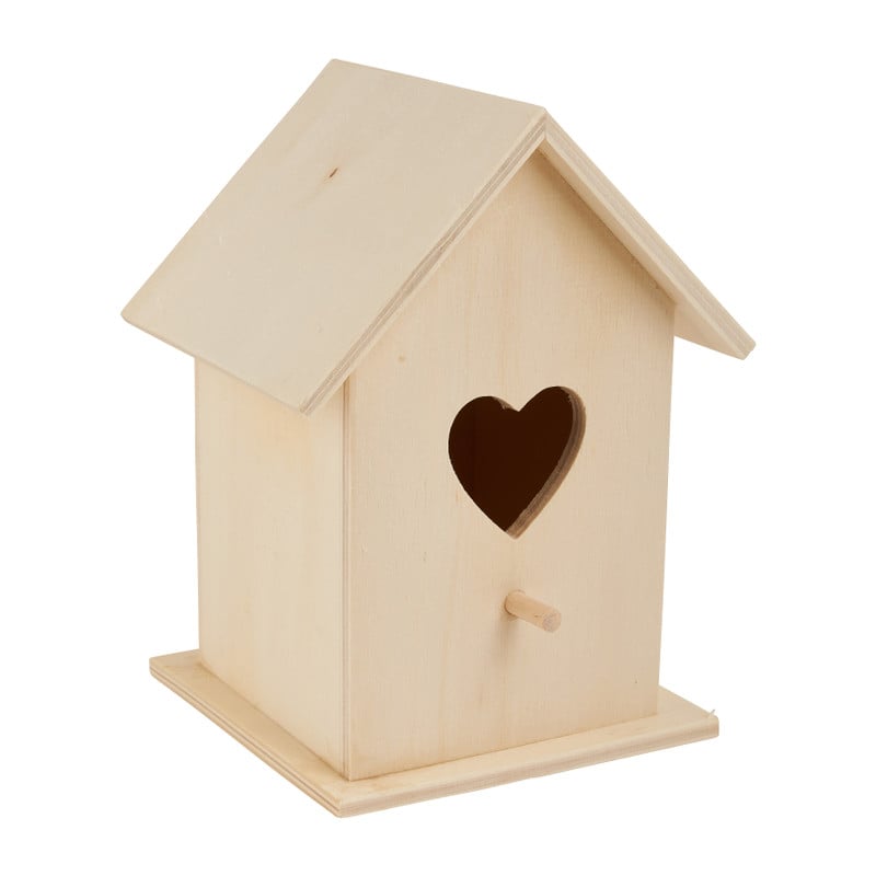 DIY vogelhuisje - 12x12x18cm