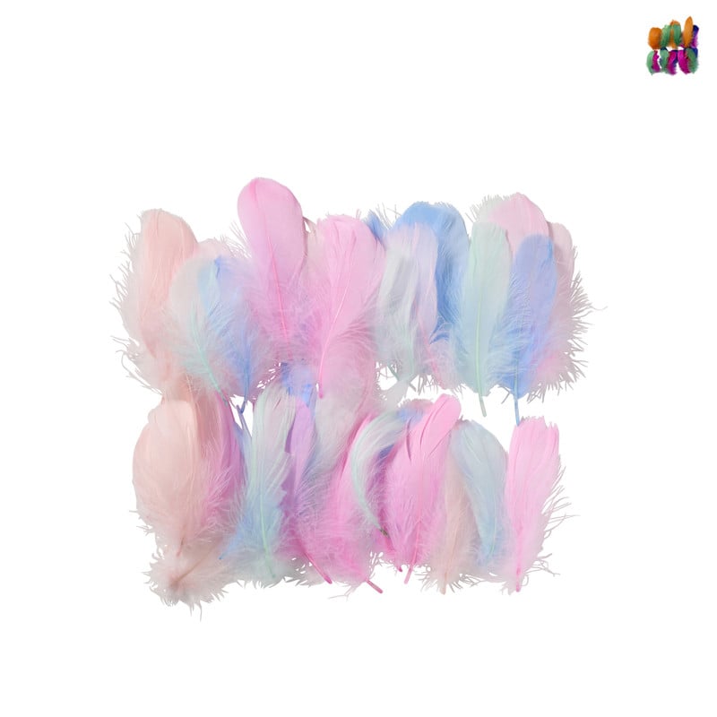 Veren - multikleur - set van 50 - diverse varianten