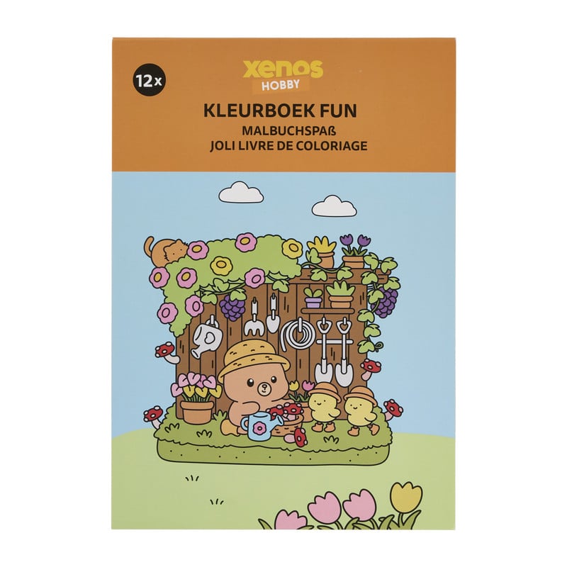 Kleurboek fun A5 - 12 pagina's 