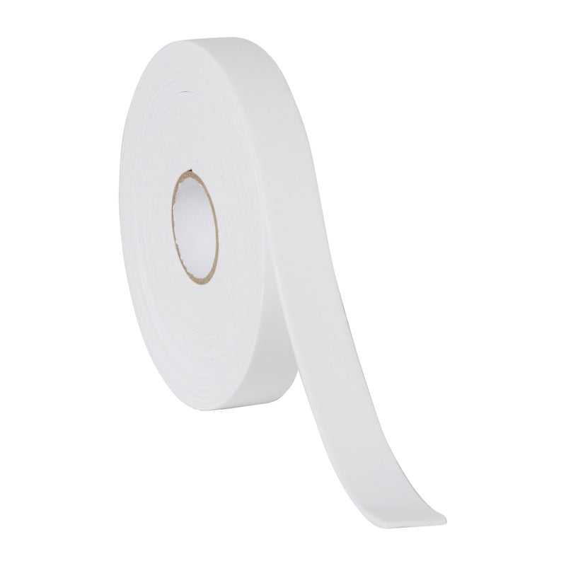 Dubbelzijdige foam tape - wit - 5 meter